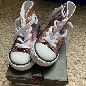 Toddler converse high top brand new